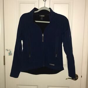 REI navy windbreaker jacket size Small